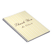 Carnet Personalised Thank You Teacher Notebook (Côté Droit)