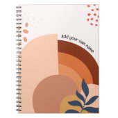 Carnet PERSONALIZE BOHO Notebook (Devant)