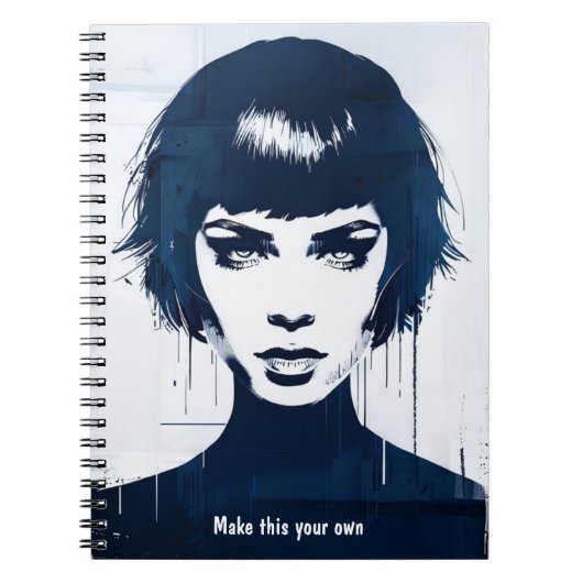 Carnet PERSONALIZE Portrait Stay Focused | Notebook (Devant)