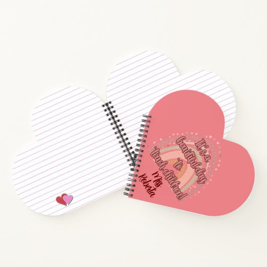 Carnet Personalized A Beautiful Day to Teach Rainbow (Intérieur)