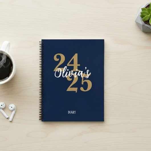 Carnet Personalized Academic Diary 2024-2025