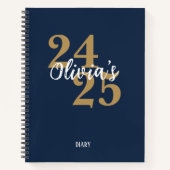 Carnet Personalized Academic Diary 2024-2025 (Devant)