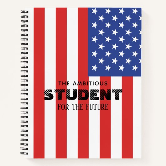 Carnet Personalized american Notebook (Devant)