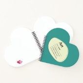 Carnet Personalized Art Dictionary Style Heart Sketchbook (Intérieur)