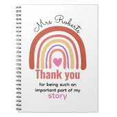 Carnet Personalized Back To School  for Teachers Students (Devant)