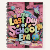 Carnet Personalized back to school last day of school era (Devant)