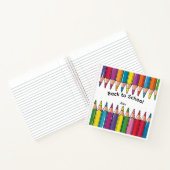 Carnet Personalized Back to School Notebook with Pencils (Intérieur)