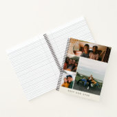 Carnet Personalized Best Dad Ever Photo Collage (Intérieur)