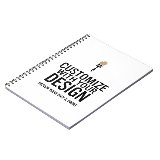 Carnet Personalized Blank Company Branded Custom (Côté gauche)