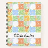 Carnet Personalized Botanical Floral Personalized Botanic (Devant)