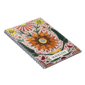 Carnet Personalized Botanical Notebook (Côté Droit)