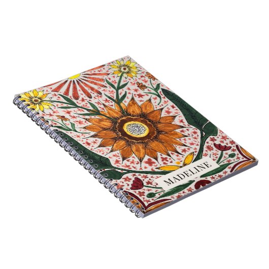 Carnet Personalized Botanical Notebook (Côté Droit)