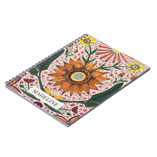 Carnet Personalized Botanical Notebook (Côté gauche)