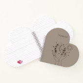 Carnet Personalized Celestial Floral Spiral Notebook (Intérieur)