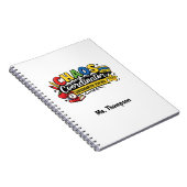 Carnet Personalized Chaos  Coordinator Teacher  (Côté Droit)