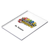 Carnet Personalized Chaos  Coordinator Teacher  (Côté gauche)