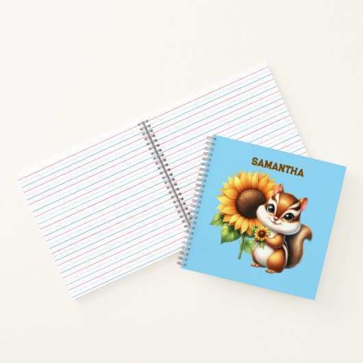 Carnet Personalized Chipmunk Notebook (Intérieur)