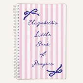 Carnet Personalized Christian Prayer Bible Study Notebook (Recto)