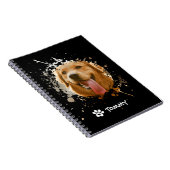 Carnet Personalized Custom Photo with Name Spiral Photo (Côté Droit)