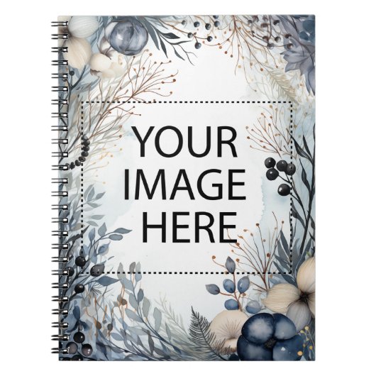 Carnet Personalized Custom Your Own Photo & Text (Devant)
