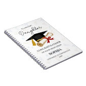 Carnet Personalized Daughter Graduation Keepsake  (Côté Droit)