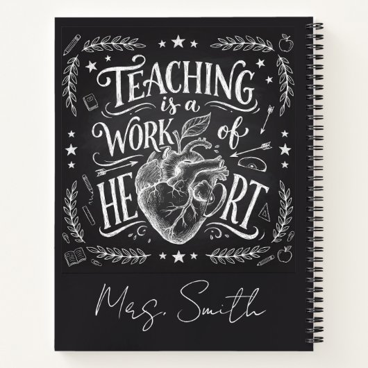 Carnet Personalized Deluxe Teacher Lesson Plan Notebook (Dos)