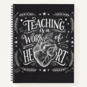 Carnet Personalized Deluxe Teacher Lesson Plan Notebook (Devant)