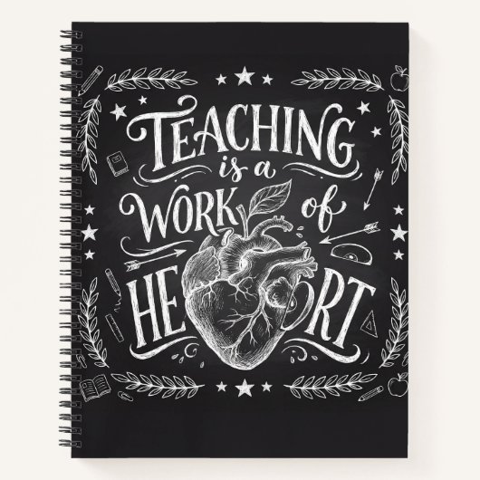 Carnet Personalized Deluxe Teacher Lesson Plan Notebook (Devant)