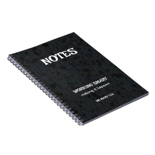 Carnet Personalized Doctor Notebook (Côté Droit)