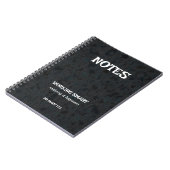 Carnet Personalized Doctor Notebook (Côté gauche)
