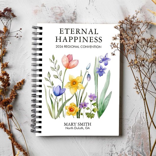Carnet Personalized Eternal Happiness 2026 Convention