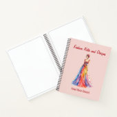 Carnet Personalized Fashion Sketch Book (Intérieur)