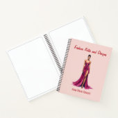 Carnet Personalized Fashion Sketch Book (Intérieur)