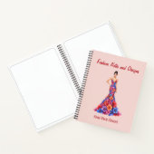 Carnet Personalized Fashion Sketch Book (Intérieur)