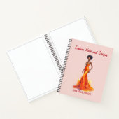 Carnet Personalized Fashion Sketch Book (Intérieur)