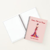 Carnet Personalized Fashion Sketch Book (Intérieur)
