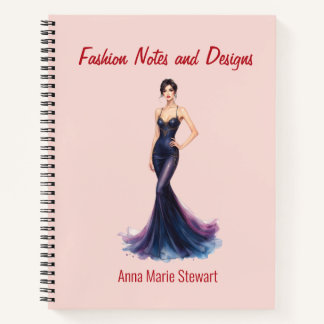 Carnet Personalized Fashion Sketch Book