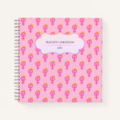 Carnet Personalized Feminist Pink (Devant)