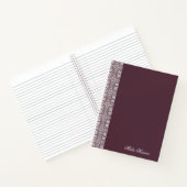 Carnet Personalized fig Floral Notebook   (Intérieur)