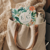 Carnet Personalized Floral Name