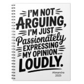 Carnet Personalized Funny Coworker Quote Notebook (Devant)