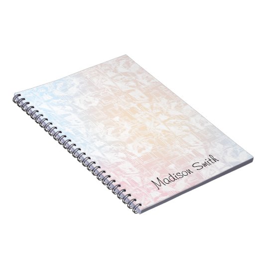 Carnet Personalized Geometric  (Côté Droit)