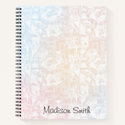 Carnet Personalized Geometric (Devant)