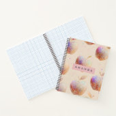 Carnet Personalized Glitter Apple Sparkle Fruit Pastel (Intérieur)