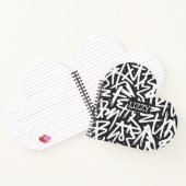 Carnet Personalized Graffiti Name Pattern — Custom Urban (Intérieur)