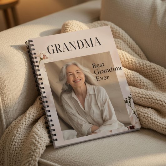 Carnet Personalized Grandma Notebook | Best Grandma Ever 