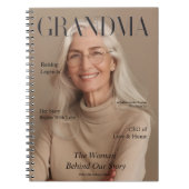 Carnet Personalized Grandma Notebook | Custom Photo (Devant)