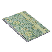 Carnet Personalized Green Jasmine Floral Pattern (Côté Droit)