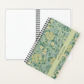 Carnet Personalized Green Jasmine Floral Pattern (À l'intérieur)