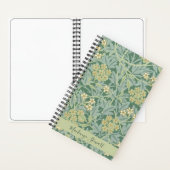Carnet Personalized Green Jasmine Floral Pattern (À l'intérieur)